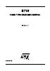 Programming Manual for the STMicroelectronics ST10F275E