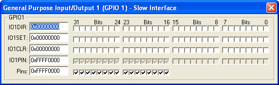 GPIO1 Slow Interface (16-bit)