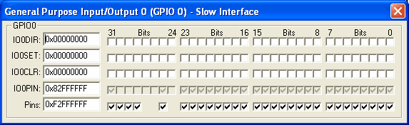 GPIO0 Slow Interface (29-bit)