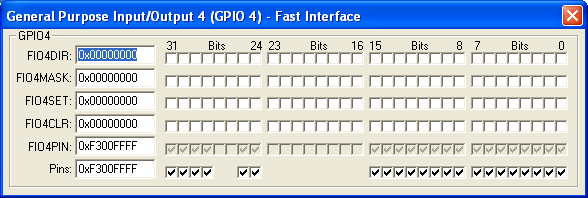 GPIO4 Fast Interface (22-bit)