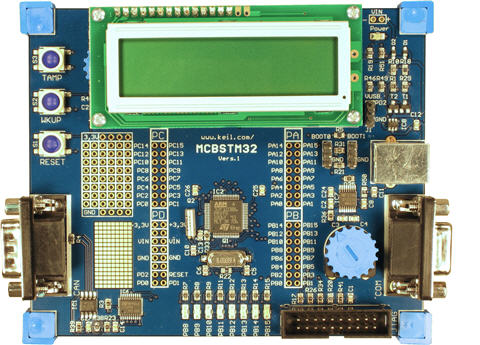 MCBSTM32 Evaluation Board