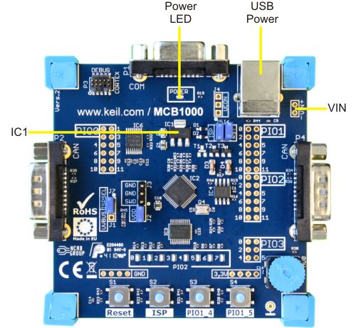 MCB1000 Board Power