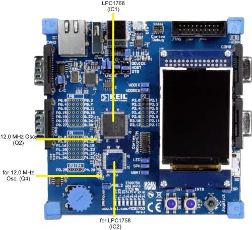 MCB1700 Board Microcontroller