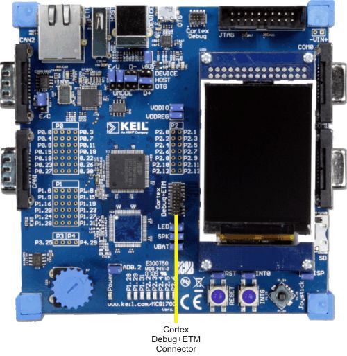 MCB1700 Board ETM Connector