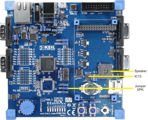 MCB1700 Board Speaker