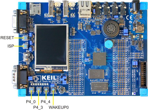 MCB1800 Board Buttons