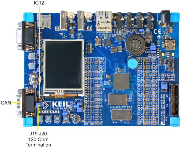 MCB1800 Board CAN Interface