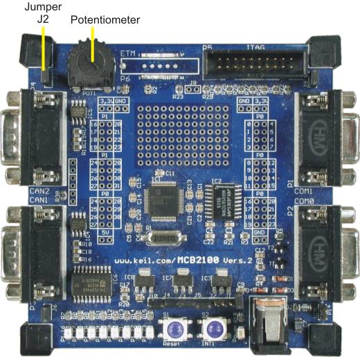 MCB2100 Board Potentiometer