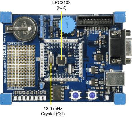 MCB2103 Board Microcontroller