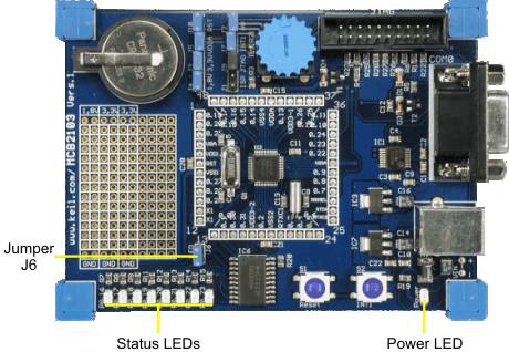 MCB2103 Board LEDs