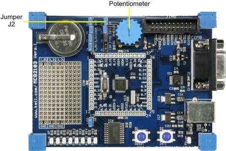 MCB2103 Board Components Potentiometer
