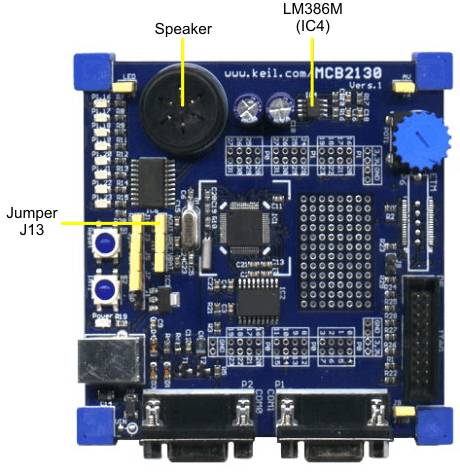 MCB2130 Board with Speaker