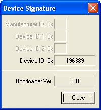 Display Device Signature