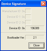 Display Device Signature
