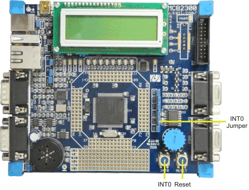 MCB2300 Board Buttons