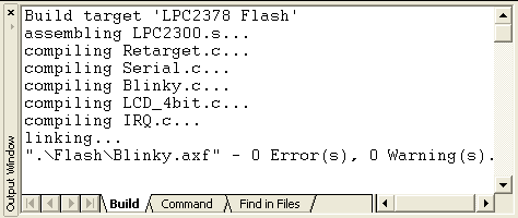 Output Window