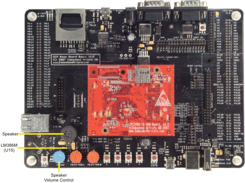 MCB2400 Board Speaker