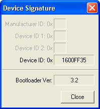Display Device Signature