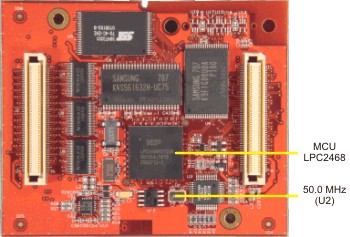 MCB2400 OEM Board Microcontroller