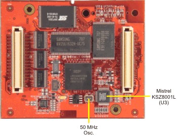 MCB2400 OEM Board - Ethernet Interface