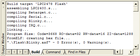 Output Window