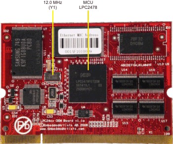 MCB2470 OEM Board Microcontroller
