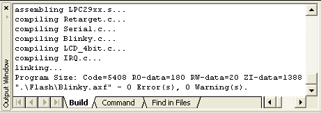 Output Window