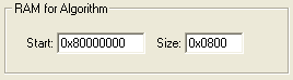 Flash Download — RAM for Algorithm