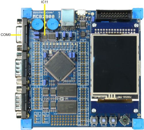 MCB2929 Board Serial Port