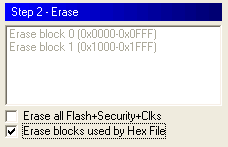 Flash Magic - Erase Blocks