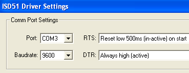 ISD Settings
