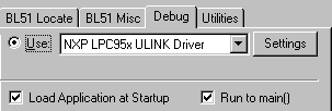Debug options