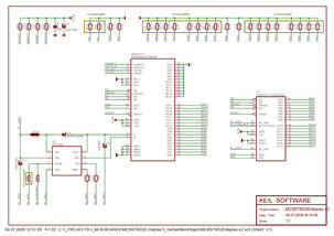 MCBSTM32E Display Board Schematics