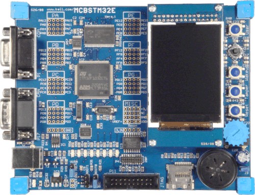 MCBSTM32E Board