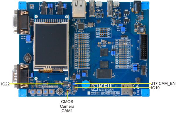MCBSTM32F200 VGA Camera