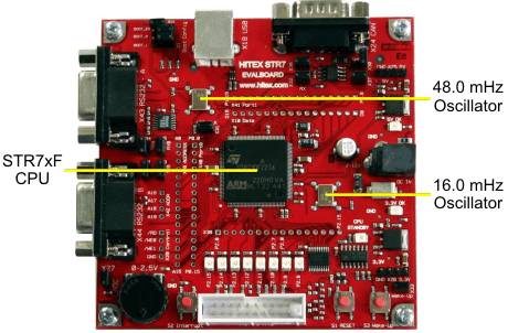 MCBSTR7 Board Microcontroller