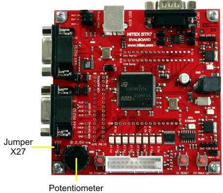 MCBSTR7 Board Potentiometer