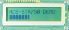 LCD Panel Running Display