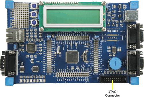 MCBSTR9 Board JTAG connector