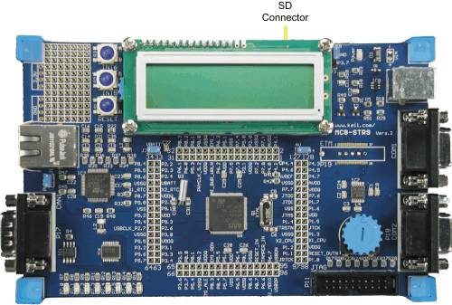 MCBSTR9 Board SD Connector
