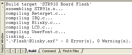 Output Window