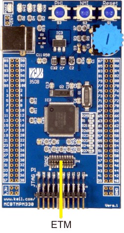 MCBTMPM330 Board ETM Connector