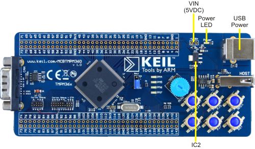 MCBTMPM360 Board Power Connector