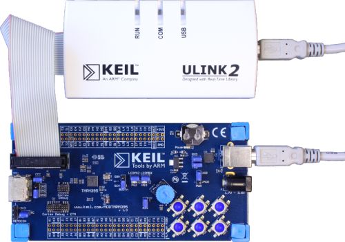 MCBTMPM395 Board with ULINK2