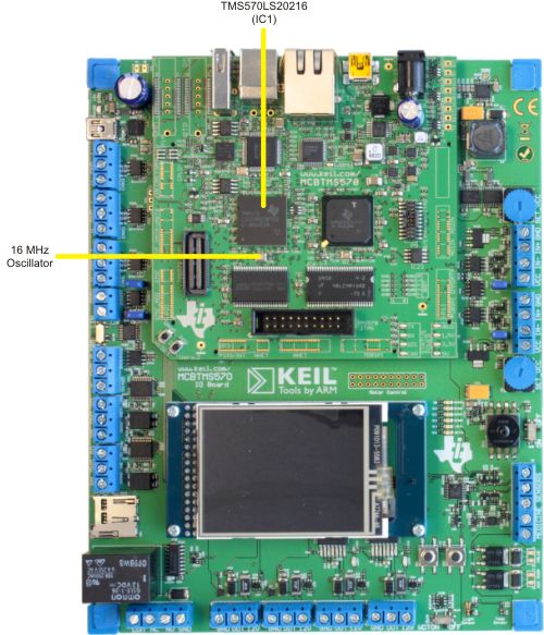 MCBTMS570 Board MCU