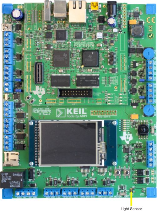 MCBTMS570 Board Ambient Light Sensor