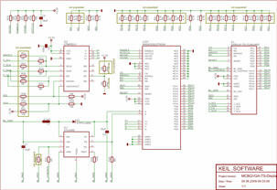 MCBTSX1001 Display Board Schematics