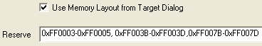Options for Target, L251 Locate
