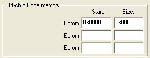 Options for Target, Code Settings