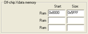 Options for Target, XData Settings